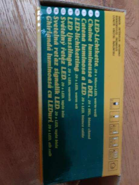 Světýlka na stromček 2x.,