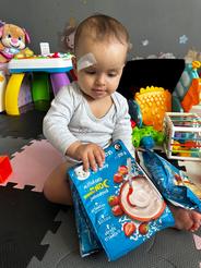 GERBER Cereal mléčná kaše jahodová na dobrou noc