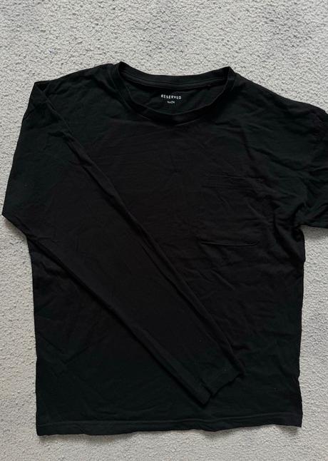 Tričko černé s kapsičkou reserved, vel. 164, reserved,164
