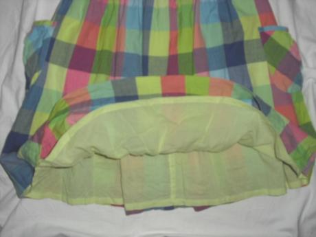 Nádherné kostkované duhově šaty, john lewis,110