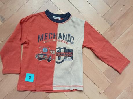 Triko dlouhý rukáv / slabá mikina george 98/104, george,98