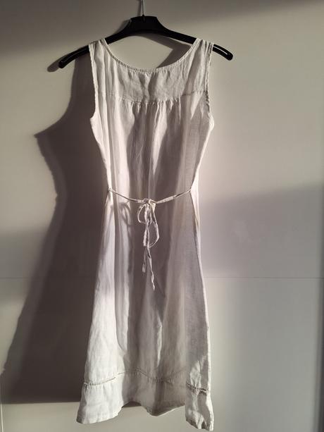 Šaty lněné šaty vel. s, s
