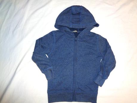 Modrá melírovaná mikina, george,110