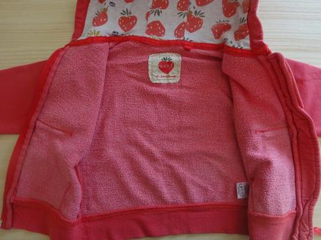 Komplet mikina a tepláky s jahodou, vel. 92, next,92