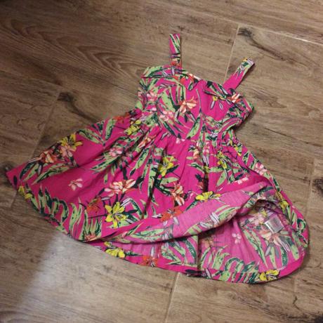 Bavlněné květinkové šaty, john lewis,110