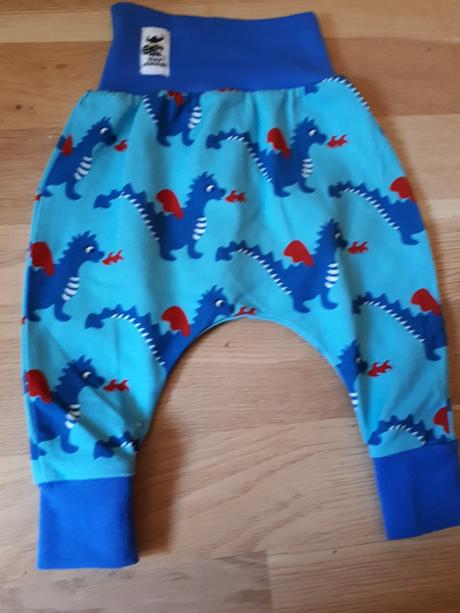 Modré tepláky na gumu vel. 56, 56