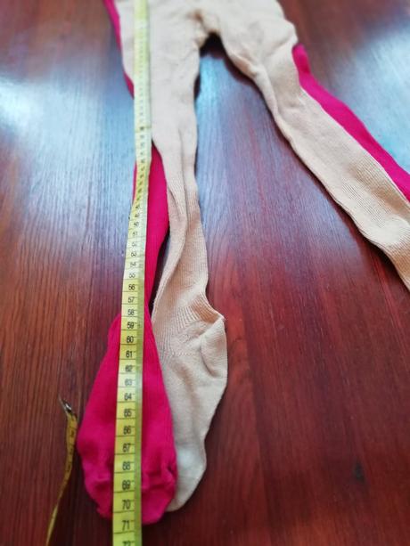 České bavlněné punčocháče cca 5-6let nošené, 98