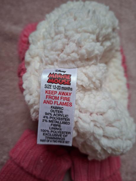 Zimní sada čepice + rukavice, 86