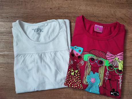 Trička 122/128, 122