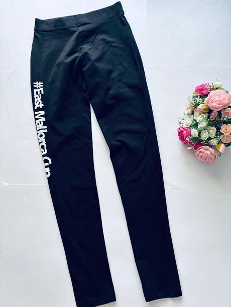 K4/ legíny černé - v.m, roly,m