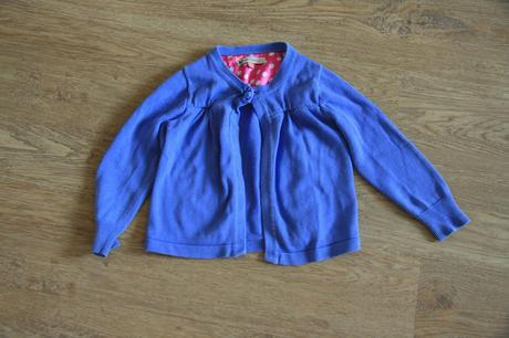 Modrý svetr, john lewis baby,92