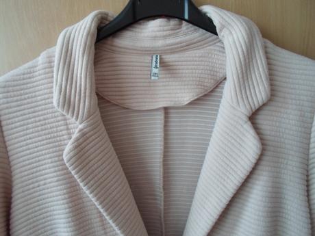 Růžové sako sáčko kabátek, stradivarius,s