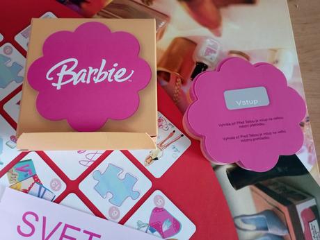 Stolní hra svět modelek barbie, zn. trefl, 