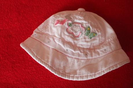 Dívčí klobouk - klobouček motýlci, 80