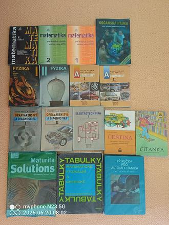 Literatura "automechanik opravář" na 3lety obor",