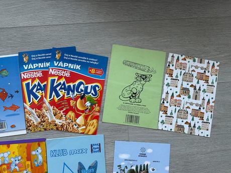 Dětské školní sešity a5, 12 ks,