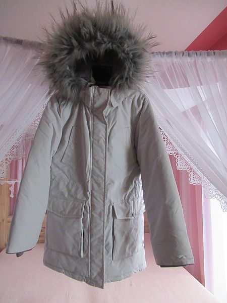 Dětská teplá zimní bunda - kabátek vel. 146, 146