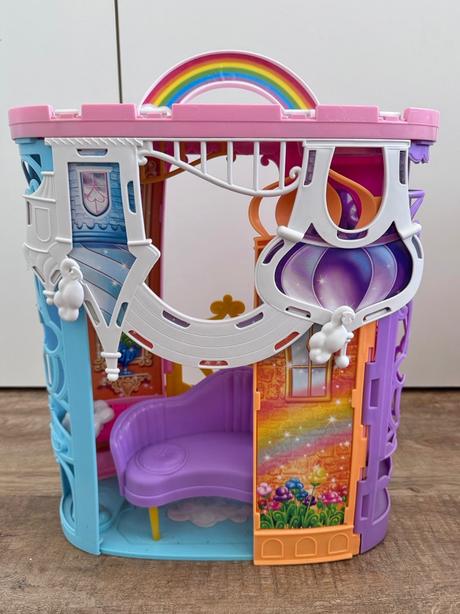 Mattel barbie duhový zámek, 