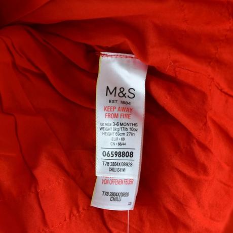 Šaty vel. 3 - 6m, marks & spencer,68