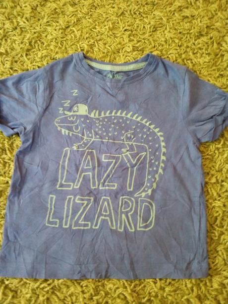 Triko krátký rukáv, zn.lazy lizard,vel.92/98, 92