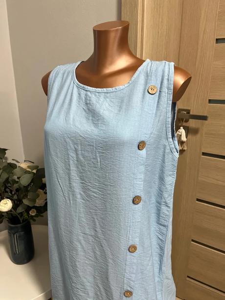 Nové letní šaty vel.uni (l/xl) móda italy, l