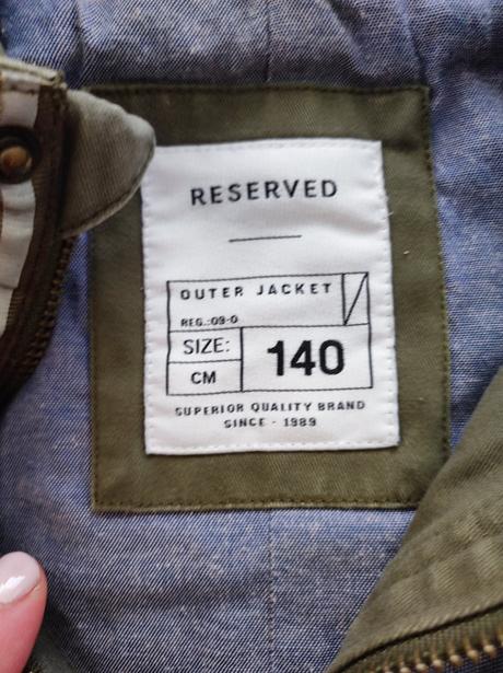 Kabátek vel. 140, reserved,140