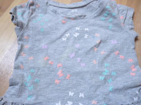 Motýlkové šaty vel. 2-4 h-m, h&m,98