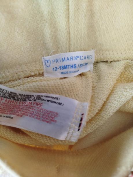 Kraťasy zn. primark vel.86, primark,86