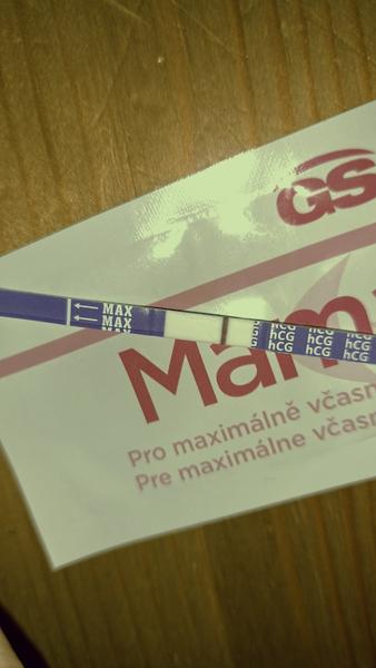 Vidíte něco na testu osm dní po ovulaci?