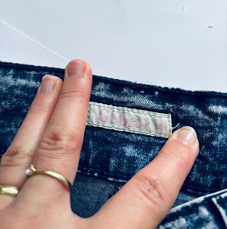 Šortky džínové- v.cca 13/14 let, 164