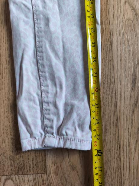 Leopardí skinny džíny rifle slimky 158/164, 158