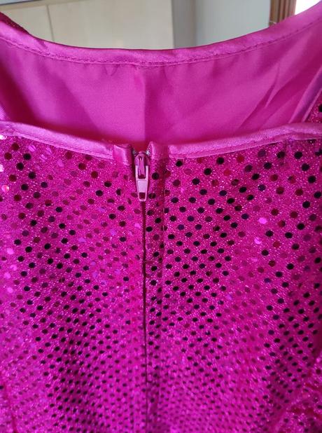 Šaty s flitry od disney, vel. 140, disney,140