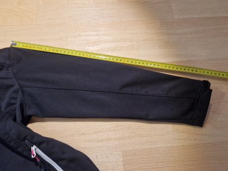 Bunda černá sportovní dívčí head, 140