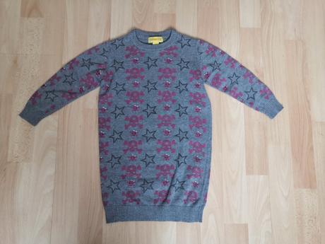 Delší svetr & svetrošaty pandermonium vel. 110, 110