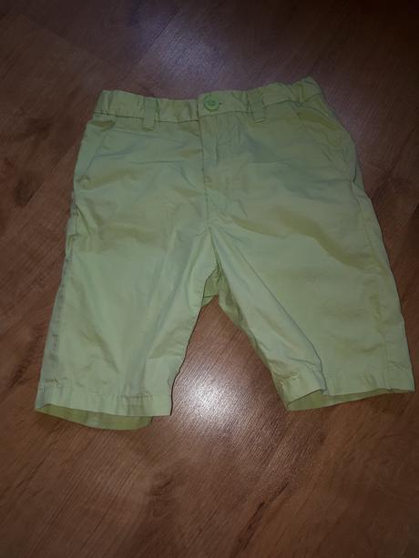 Bezva neonkové kraťasy šortky, h&m,122