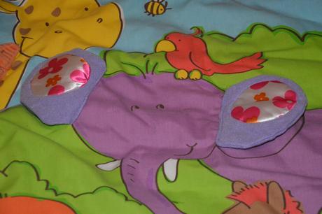 Deka hrací obdélníková zoo babymix 110x100 cm,