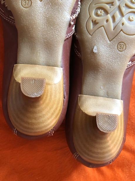 Hnede spicate kozene boty mokasinoveho vzhledu 37, 37