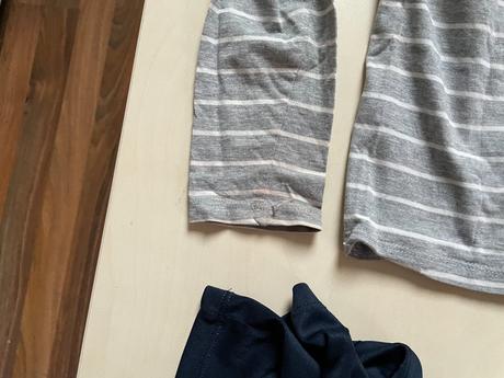 Triko a tílko a pruhované navíc, vel 146/152, 11-1, 152