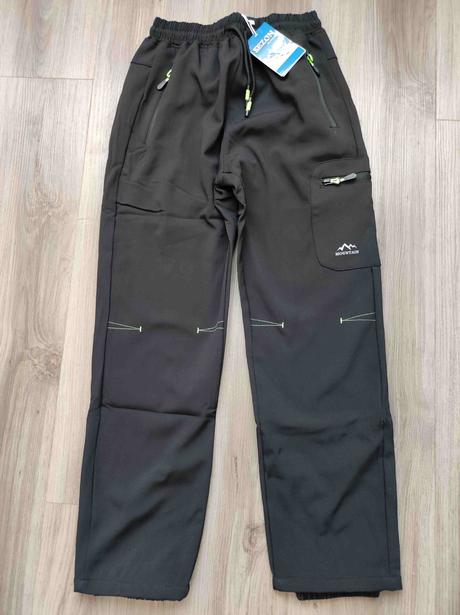 Softshellové zimní kalhoty sezon 140-176, 140 / 158 / 164 / 170 / 176
