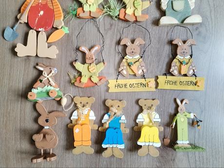 Velikonoční dřevěné dekorace, 