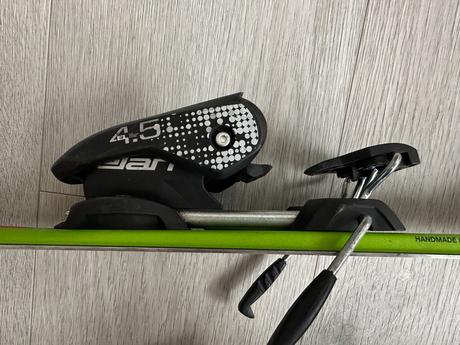 Set dětské lyže elan 110 + vak + hůlky, elan,110-119 cm