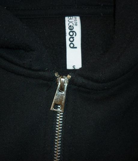 Černá dámská crop mikina takko fashion, takko,s