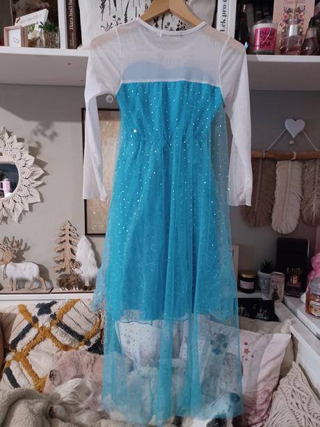 Kostým elsa elza ledové království,