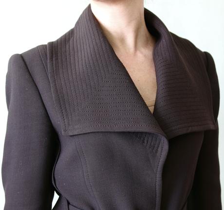 Hnědé kabátkové sáčko zara vel.40, zara,40