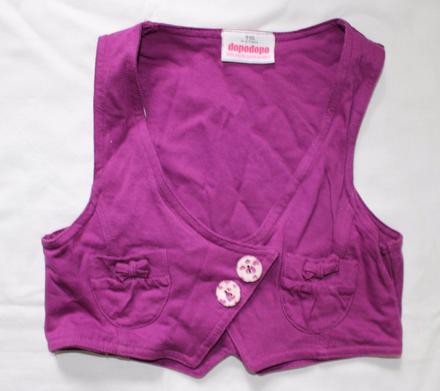 Op262. bavlněná vesta 5-6 let, dopodopo,116
