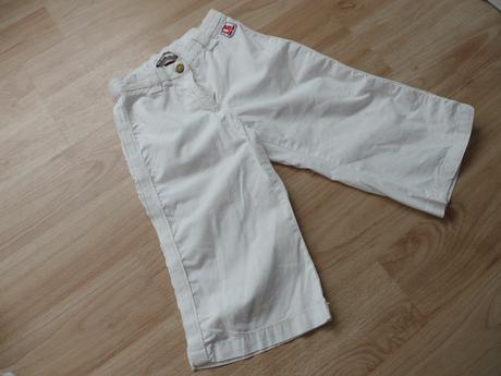 Bile 3/4 kalhoty - kratasy 110 h&m, h&m,110