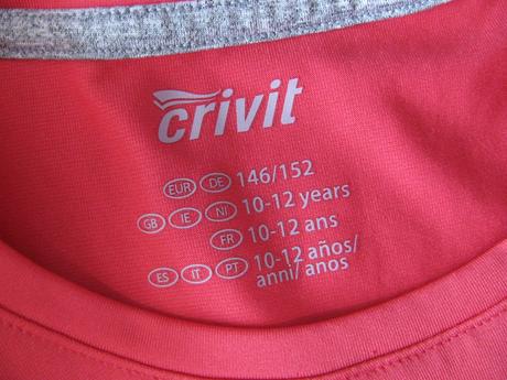 Elastické sportovní tričko, crivit,152