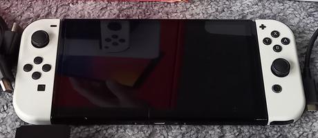 Nintendo switch oled white, 