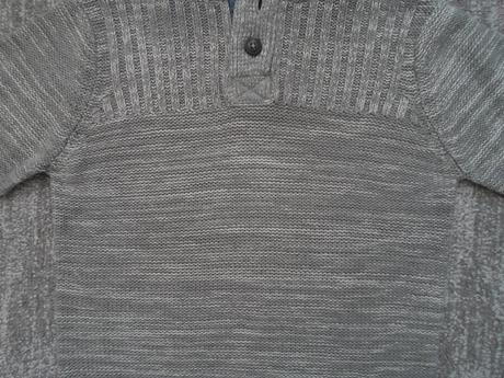 Šedý svetr svetřík s knoflíčky, c&a,146