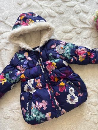 Krásná zimní bunda - v.12/18 měs., marks & spencer,86